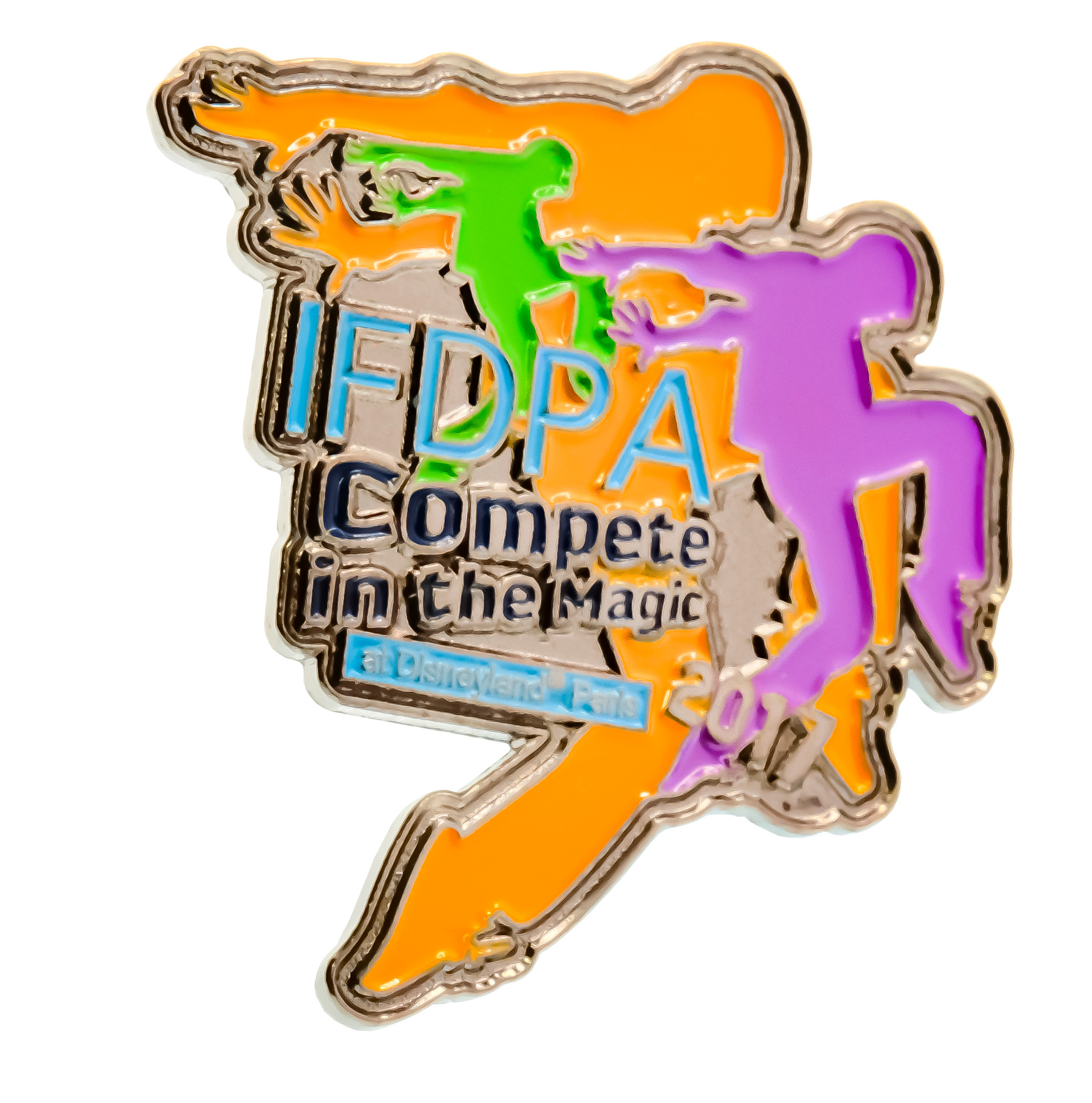Multi Colour Logo Pin Badge