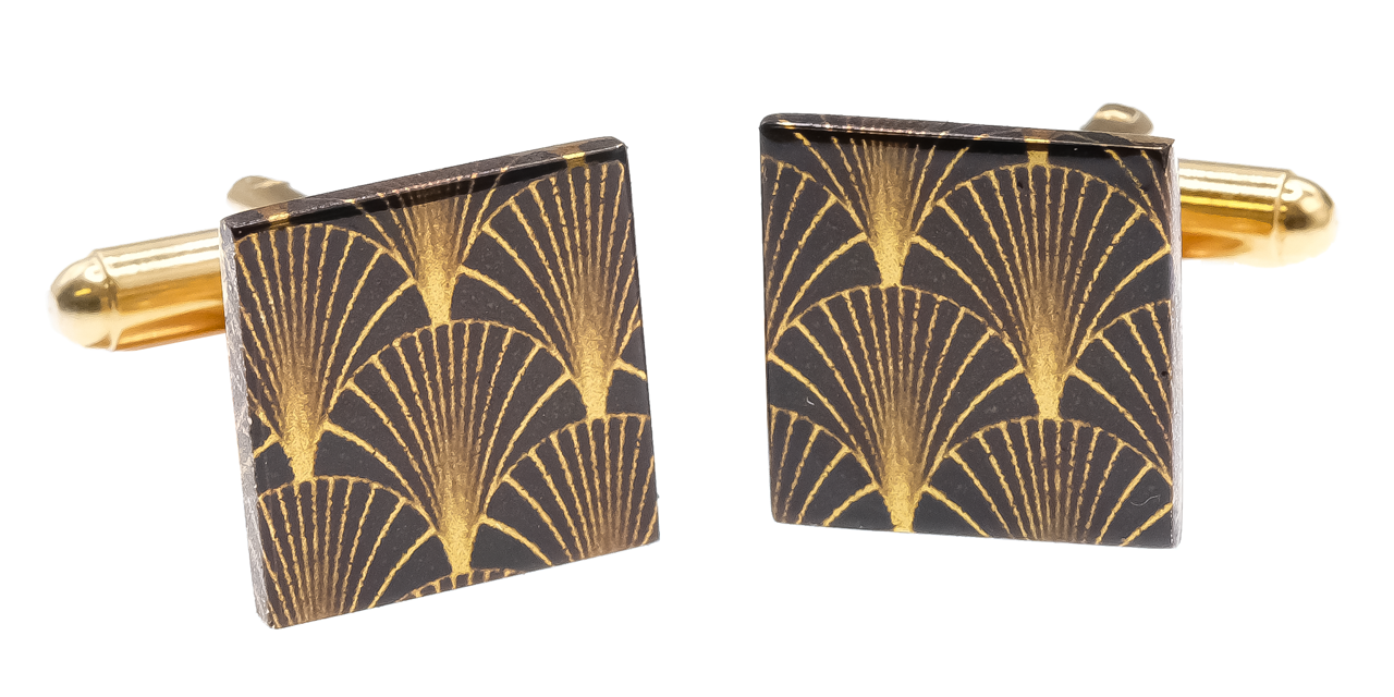 Custom Square Printed Cufflinks