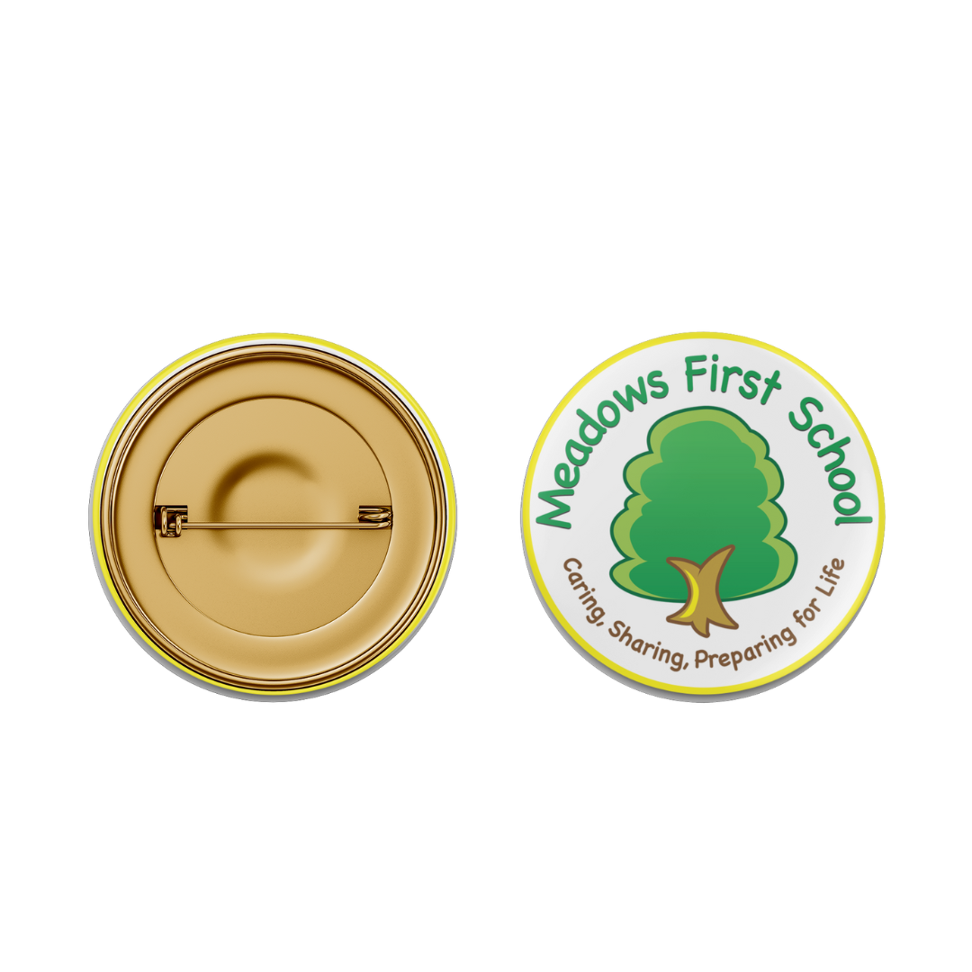 Circular Logo Pin Badge