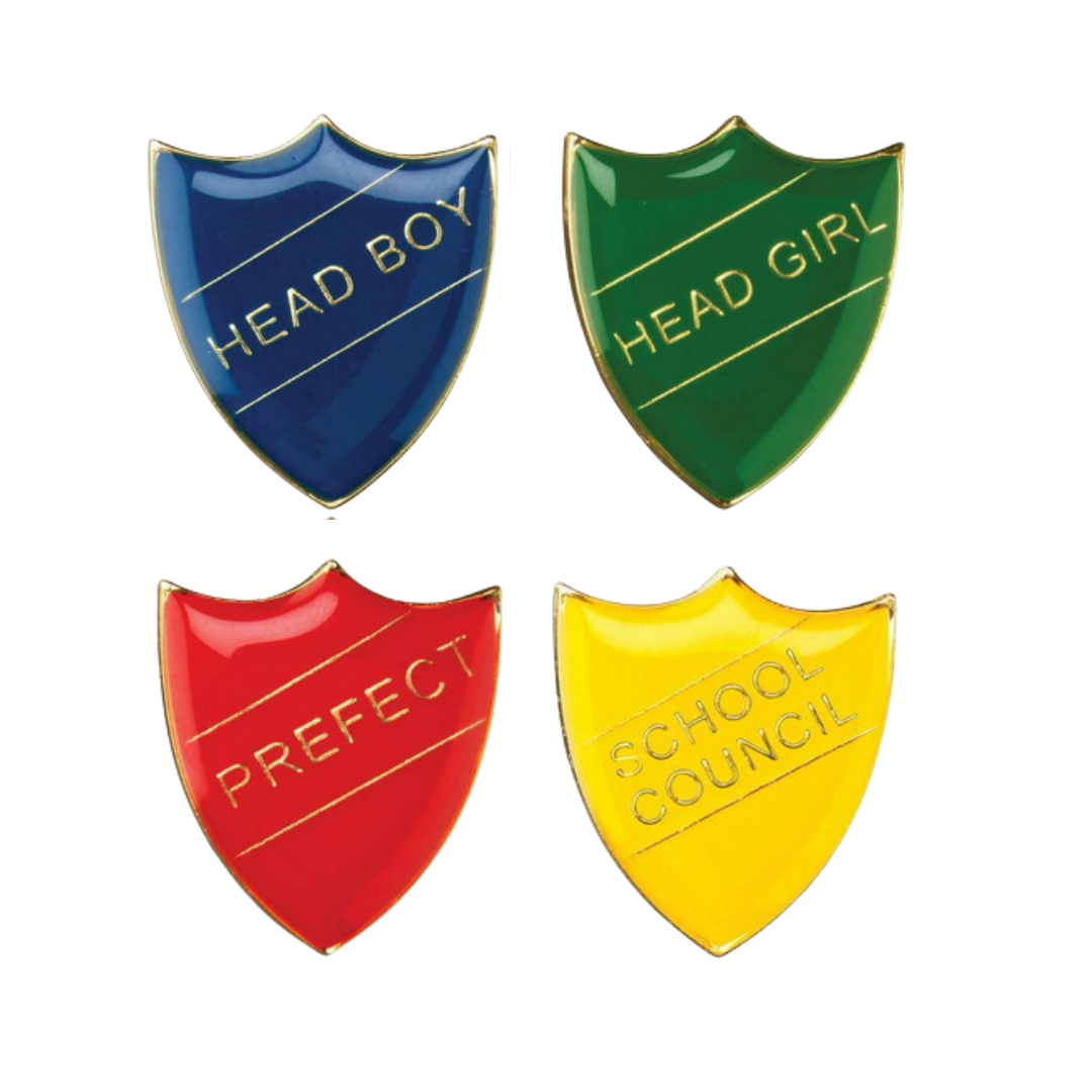 SCHOOL SHIELD BADGES