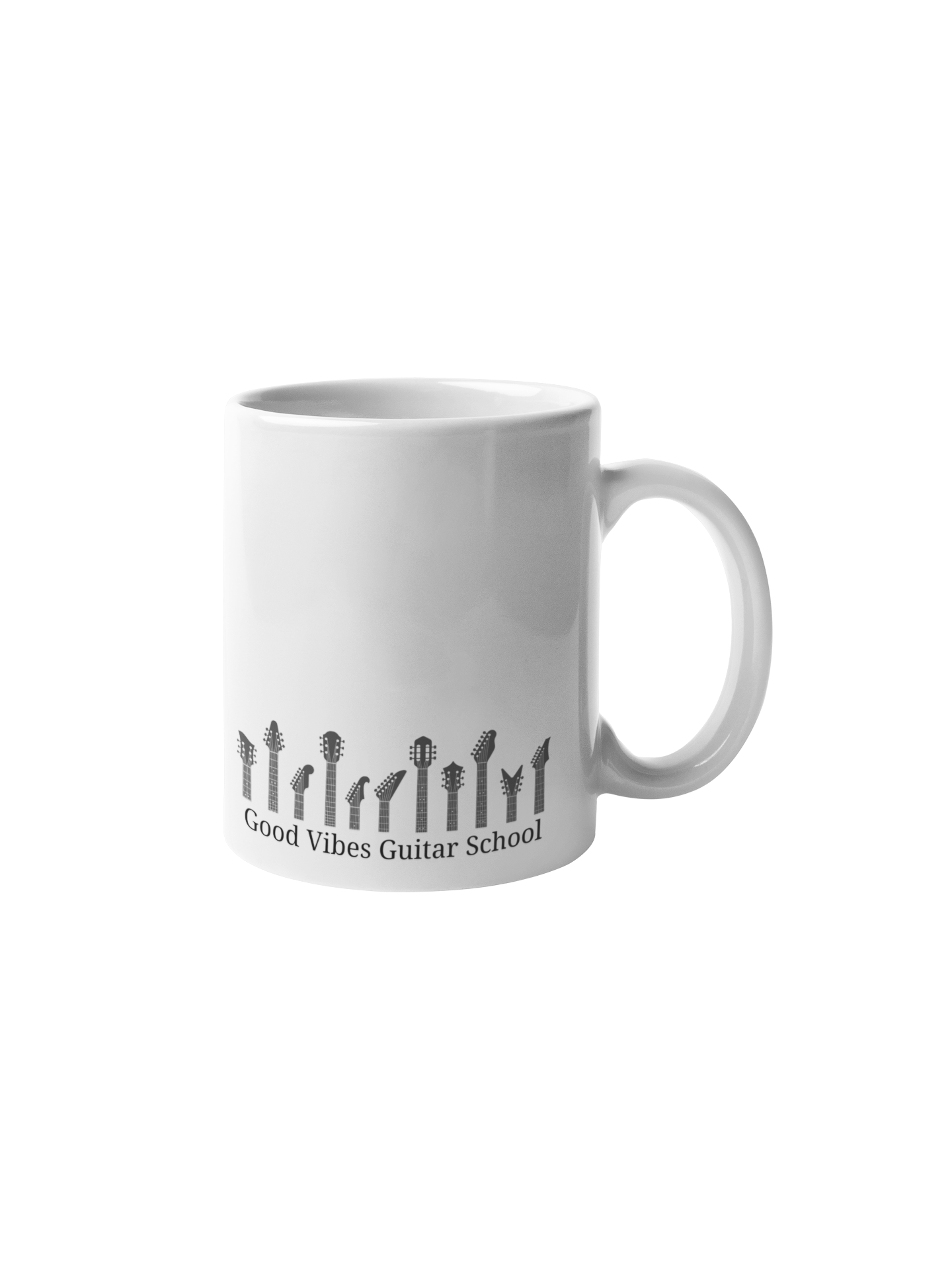 Custom Logo Mug Single Colour Design-Black