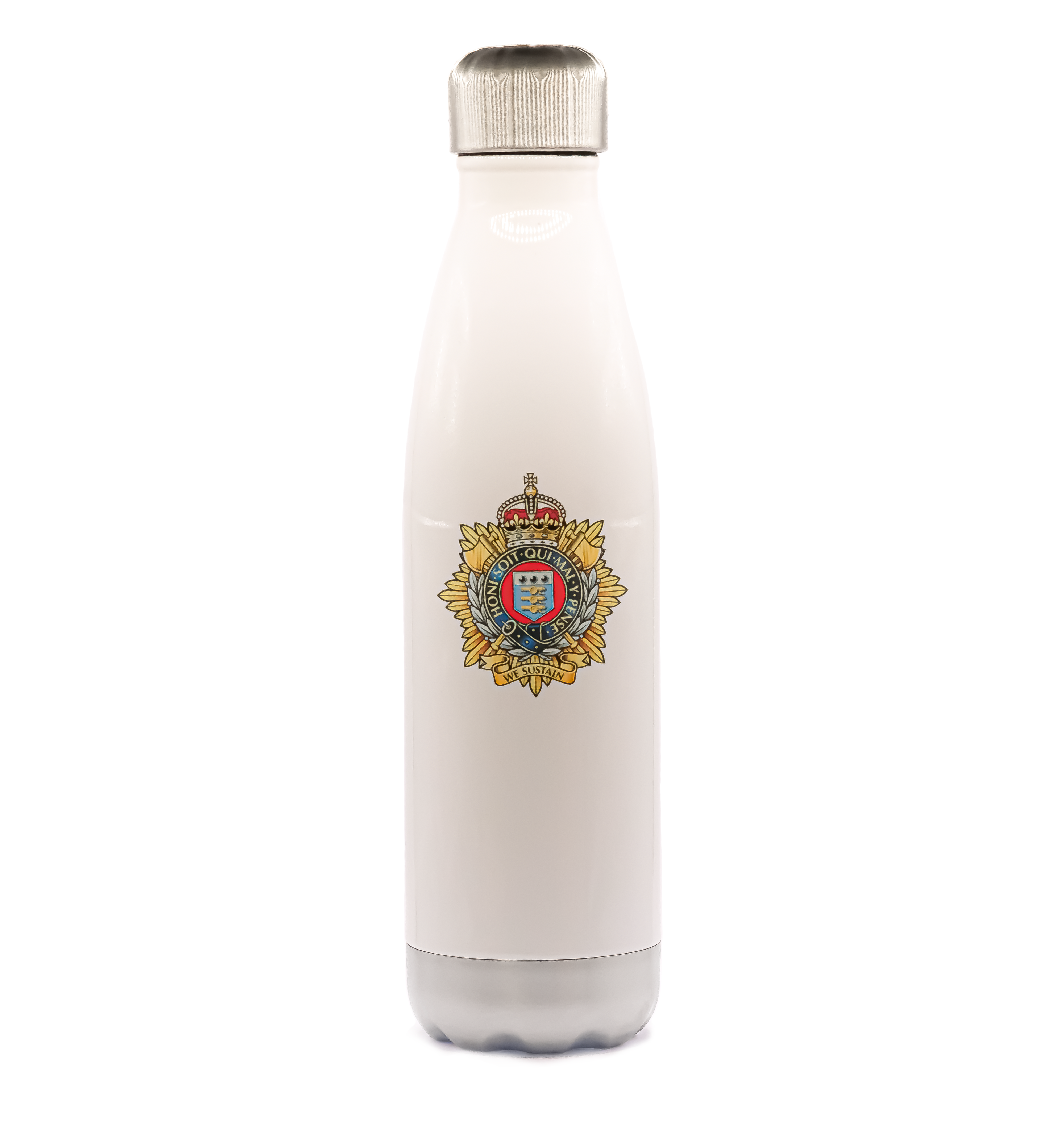 Addica 500ml Royal Logistics White Drinks Bottle