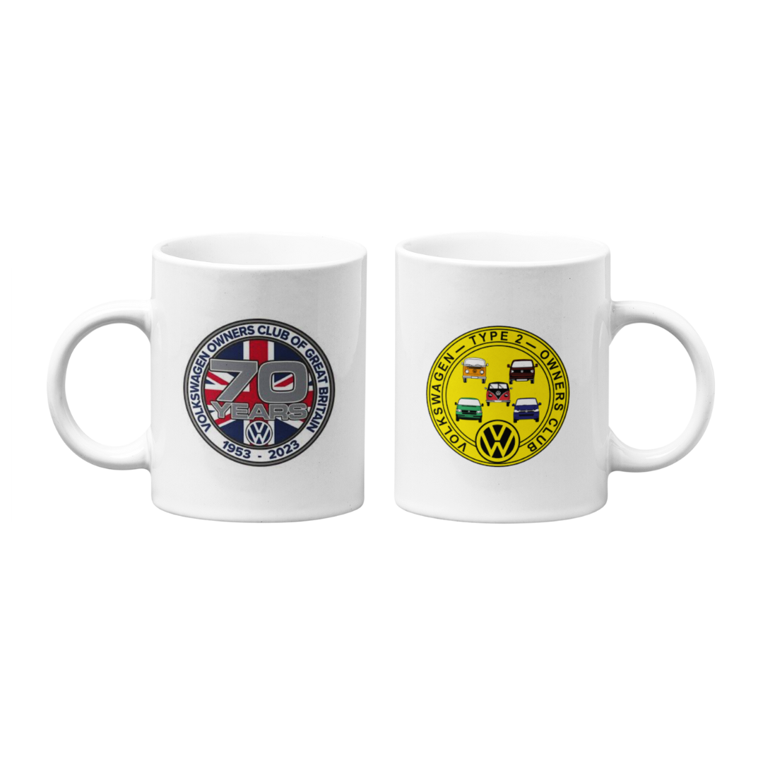 AD076 Custom Logo Mug -Two Colours