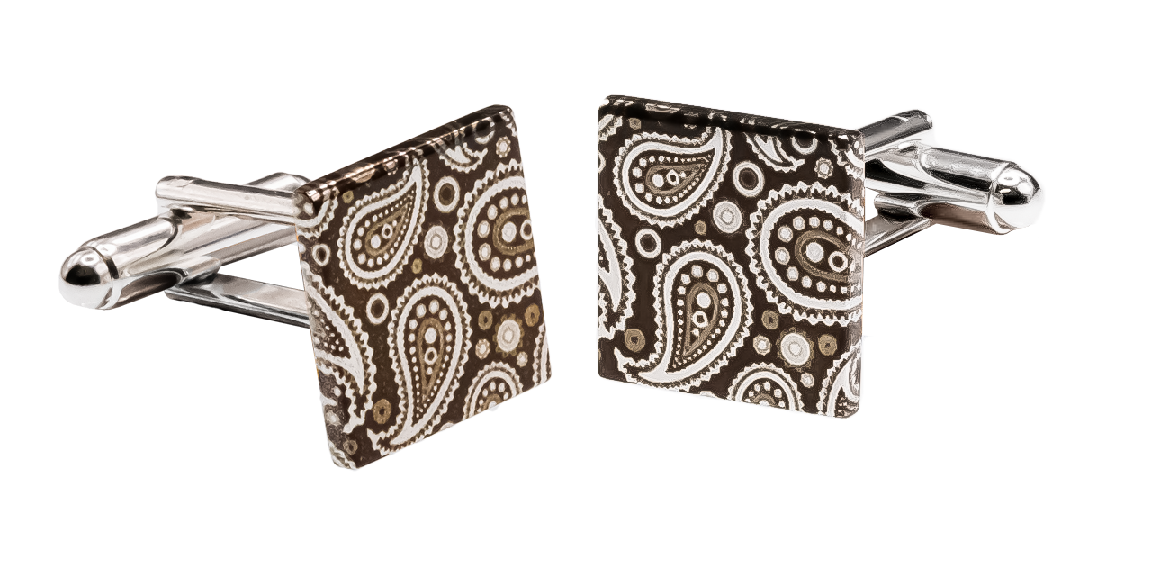 Custom Square Printed Cufflinks